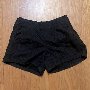 French Connection Black Shorts